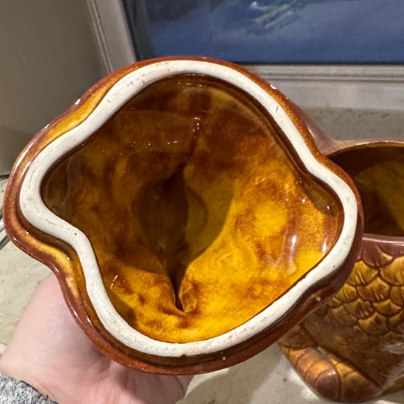 Rustic Rooster Ceramic cookie container - Picture 4 of 5